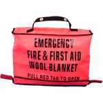 CPA Emergency First Aid Wool Blanket Bags