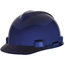 MSA V-Gard Helmet Protective Hard Caps Blue