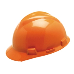 MSA V-Gard Helmet Protective Hard Caps Orange