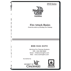 Fire Attack Basics Training for Firefighters DVD