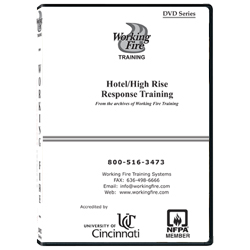 Hotel / High-Rise Response Training for Firefighters DVD