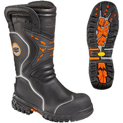 Thorogood Black Hornet Structural Bunker Fire Boots