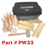 Team PW33 33 pc. Leak Sealing Plug and Wedge Kits - IN STOCK