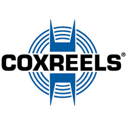 CoxReels 1125-4-100-AB Compressed Air #6 Gast Motor Rewind Hose Reel