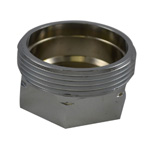 HFM-34 Female to Male Couplings Hex Brass or Chrome Plated Finish