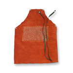 Chicago Protective 826-CL 36" Bib Apron with Steel-Stapled Belly Pat