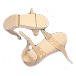 CPA 351 Hot Foot Wooden Sole Sandals - IN STOCK - ON SALE