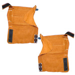 Chicago Protective 1310-CL Rust Split Leather Sidebar Leggings
