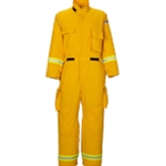 Lakeland WLSCVI26 Wildland Fire Coveralls NFPA - Cotton, Yellow