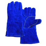 Chicago Protective SA2-B Blue Side Split Cowhide Imported Welding Gl