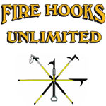 FireHooks LWFG-8 Fiberglass-With Ash Core, LIGHTWEIGHT PIKE HOOK