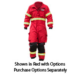 PGI 6805981 Fireline Multi Mission Jumpsuits Nomex Red