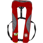 FirstWatch FW-240M-RG 24g Inflatable Vests Manual Red and Grey