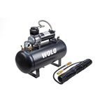 Wolo 860 System AIR RAGE Heavy-Duty Compressor & 5-Gallon Tank