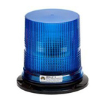Wolo 3085PPM-B Light Apollo 8 Blue Lens 12-60 Volt Permanent & Pipe