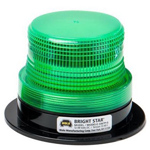 Wolo 3367P-G Light Bright Star Green Lens 12-110-Volt Permanent Moun