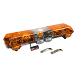 Wolo 7000-A Lightbar Infinity 1 Amber Lens 12-Volt Halogen