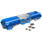 Wolo 7705-B Lightbar Infinity 3 Blue Lens 12-Volt GEN 3 LED