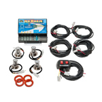 Wolo 8504-14BBBB Kit NEXGEN 4 Blue LED Heads 12-24 Volt