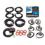 Wolo 8506-26-6B Kit NEXGEN PLUS 6 Blue LED Heads 12-24 Volt