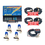 Wolo 8104XL-5BBBB Strobe Kit LIGHTNING XL 4 Blue Strobe Bulbs 12-24