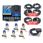 Wolo 8106XL-13-4B2R Strobe Kit LIGHTNING PLUS XL 4 Blue - 2 Red Stro