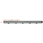 FireTech FT-MB-33-F-B Light Mini Brow Light 42" 33 LED 60 Degree Flo