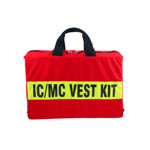 R&B RB-008RD IC/MC VEST CASE 8 VESTS