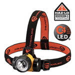 Streamlight 61200 3AA HAZ-LO Headlamp with alkaline batteries. Rubbe