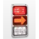 Federal Signal QL643V-RIGHT BTT,3UP CASTING,RIGHT ARROW