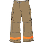 FireDex FXC 35M Chieftain Turnout Pants NFPA - Standard - Pioneer - Khaki