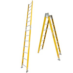 Fiberglass Jackknife Fire Ladders FGB Duo