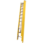 Fiberglass 3 Section Extension Fire Ladders YGE-3