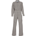 Topps Apparel CO07-5530 FR Coveralls 4.5 oz Nomex, NFPA - Gray - IN STOCK