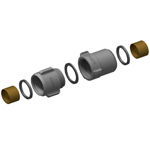 Action A25 Aluminum Couplings