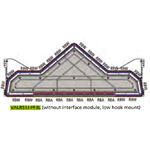 Federal Signal VALR51J-PF3L VALR51J,STOCKED