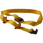 Flamefighter 39011 Safety Strap, Heavy Duty Yellow, with Mounting Pl