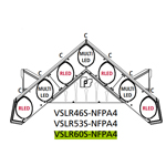 Federal Signal VSLR60S-NFPA4 Vision SLR — NFPA