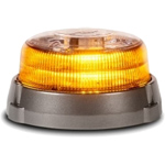 Federal Signal 320SMP-AG-SB Pro LED Beacon, Short Dome - Amber/Green LEDs, Clear Dome