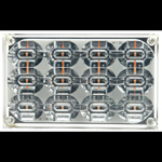 SoundOff EMPSB0AWT-E mpower 6x4 Backup Light with Warning, Screw Mou