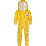 Lakeland C4T400Y ChemMax 4 Plus Encapsulated Suit - Flat Back, Yellow