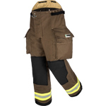 Lakeland B1 Battalion NFPA Turnout Pants BA3307K98 - Pioneer Khaki