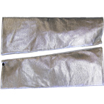 CPA 595-AKV Safety Sleeves, 23", 19 oz. Aluminized Para Aramid Blend