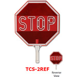 Star TCS-2REF LED Stop/Stop Traffic Control Signs with Reflective Tape