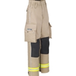 Lakeland EXPT20 FR Extrication Pants with Trim, 911 Series - Khaki - IN STOCK - ON SALE