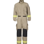 Lakeland EXCV20 FR Extrication Coveralls, 911 Series - Khaki