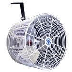 Schaefer Versa-Kool VK12-GA 12" Circulation Fan, Cord, Mount, Galvanized 1 PK