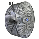 Schaefer Versa-Kool VK24-CK-BWSC 24" Cattle Kooler Circulation Fan, Cord, Special Mount, Black, Wired Switch Cord 1 PK