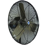 Schaefer TW24HVB 24" Oscillating Circulation Fan, High Velocity, Black OSHA Guards 1 PK