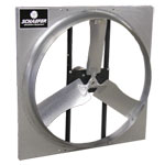 Schaefer 363P12DD-3 36" Direct Drive Galvanized Panel Fan, 3-Wing, 1/2 Hp, 3-Phase 1 PK